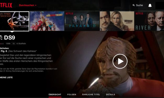 Deep Space Nine jetzt auf Netflix!